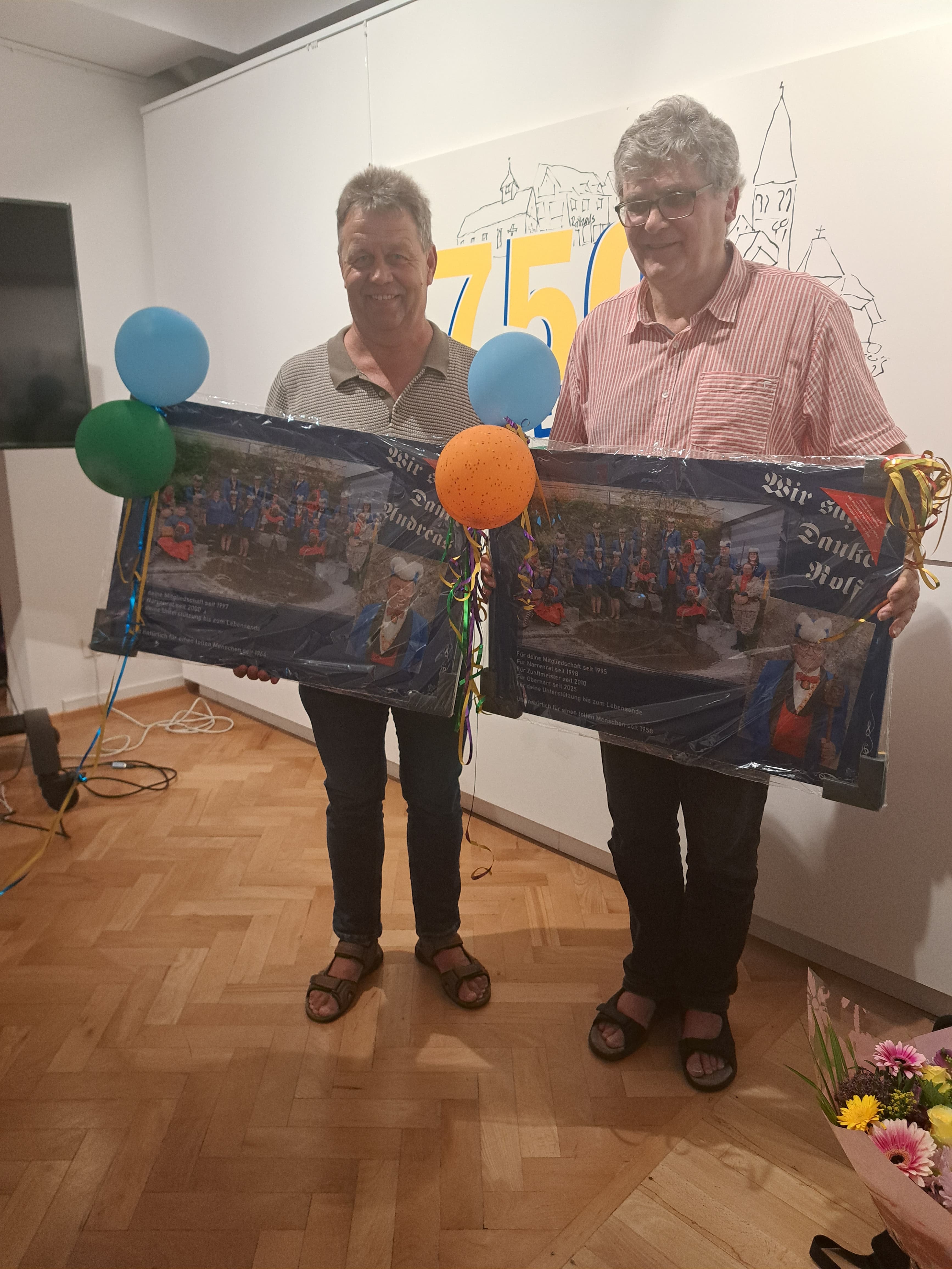 zepterbergabe Rolf an Benjamin